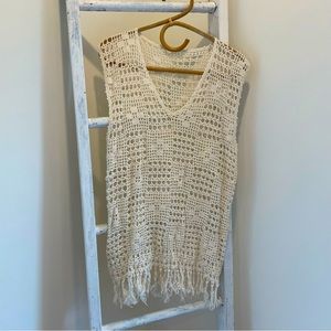 Crochet style coverup